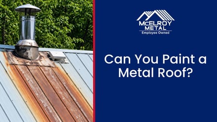 Can You Paint a Metal Roof?